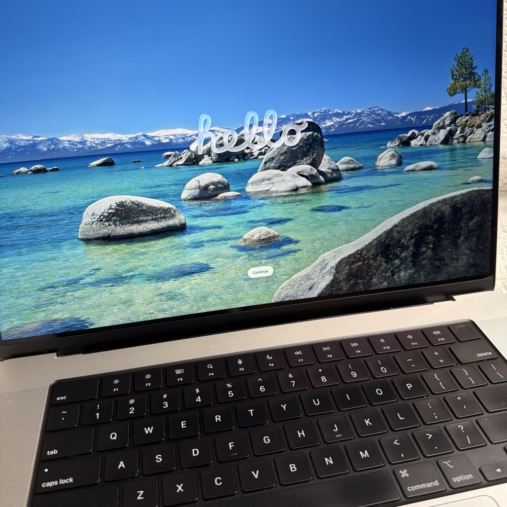 Apple MacBook Pro 16" (1TB SSD, M1 Pro, 16GB) Laptop - Silver - MK1F3LL/A...